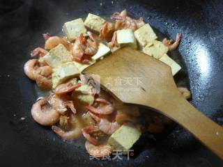 海虾煮豆腐的做法步骤：8