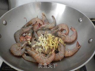 炒胡椒虾的做法步骤：5