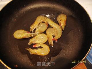 大白菜炖虾的做法步骤：3