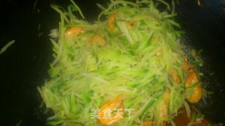 [麻麻小厨房]萝卜丝炖虾的做法步骤：10