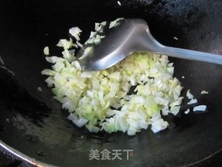 虾仁甘蓝泡菜粥的做法步骤：5