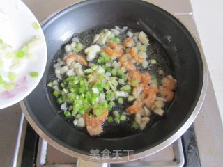 海米葱油拌藕片的做法步骤：8