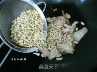虾仁眉豆的做法步骤：5
