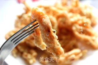【临沂】酥炸黄金小海虾的做法步骤：8