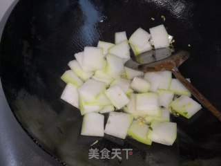 #懒人餐#虾仁烧冬瓜的做法步骤：7