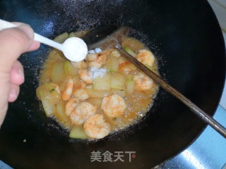 #懒人餐#虾仁烧冬瓜的做法步骤：11