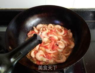 番茄烩海虾的做法步骤：8
