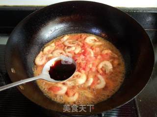番茄烩海虾的做法步骤：10
