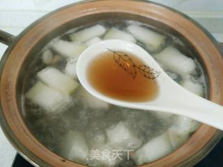 冬瓜豆腐花蛤汤的做法步骤：9