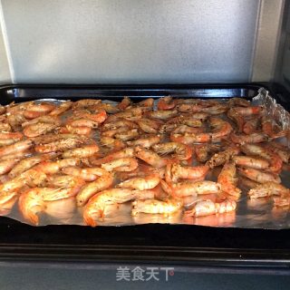 蒜香烤虾的做法步骤：6