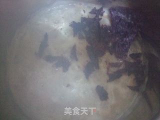 紫菜虾仁粥的做法步骤：6