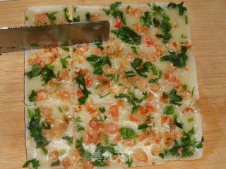 香煎虾米肠的做法步骤：9