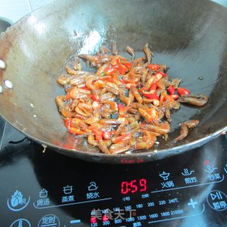 尖椒小虾的做法步骤：6