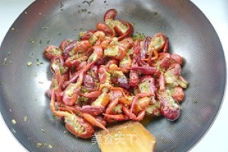 原汁原味吃龙虾——清炒小龙虾的做法步骤：7