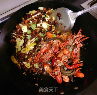 辣子鳝鱼小龙虾的做法步骤：8