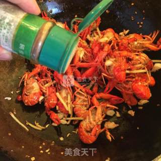 椒盐小龙虾的做法步骤：7