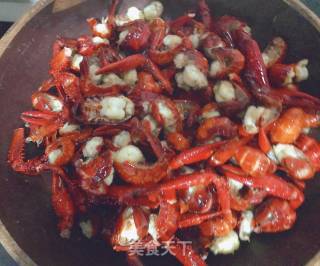 香辣干锅小龙虾的做法步骤：7
