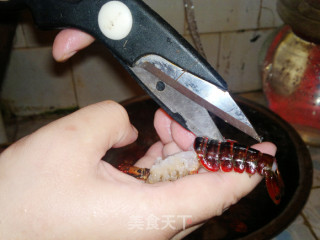油爆紫苏小龙虾的做法步骤：3