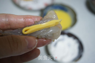 奶酪凤尾虾的做法步骤：5