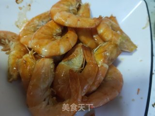 青虾炒辣椒的做法步骤：7