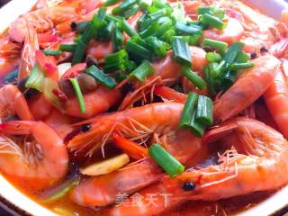 水煮香辣虾的做法步骤：7
