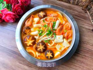 韩式泡菜锅的做法步骤：13