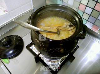 粗粮蔬菜鲜虾粥的做法步骤：10