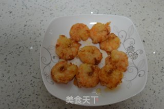 莲藕炒手剥虾的做法步骤：10