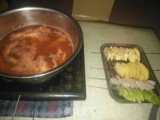 海鲜味串串香火锅的做法步骤：10