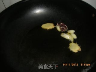 炒青虾萝卜的做法步骤：2