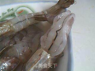 丝瓜铜钱串青虾的做法步骤：4