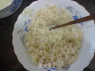 荷叶茶香炒米饭的做法步骤：9