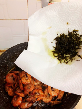 茶香大虾的做法步骤：7