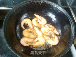 油焖大虾（私房菜6）的做法步骤：2