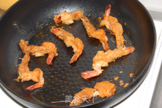 【粤菜】干煎大虾的做法步骤：9