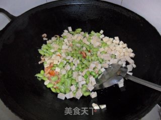 酱焖河虾毛豆的做法步骤：5