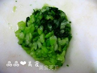 【海派经典】青菜鲜肉大馄饨的做法步骤：3
