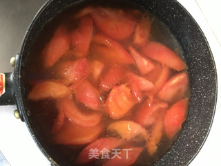 西红柿虾滑汤的做法步骤：3
