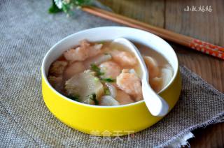 猴头菇虾滑汤的做法步骤：10