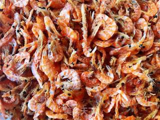 蒜蓉茼蒿炒磷虾的做法步骤：1