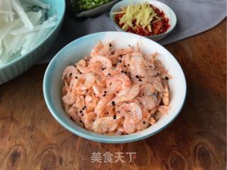 超级下饭的～南极磷虾炒萝卜丝的做法步骤：7