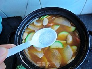 韩式海味大酱汤的做法步骤：21