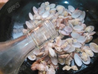 香炒蛤蜊的做法步骤：10