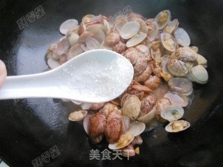 香炒蛤蜊的做法步骤：12