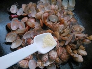 香炒蛤蜊的做法步骤：14