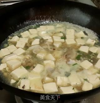 蛤蜊豆腐汤的做法步骤：10