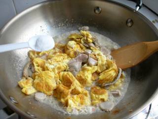 蛤蜊炒鸡蛋的做法步骤：10