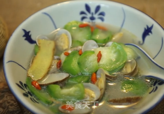 潮音潮人：蛤蜊丝瓜汤的做法步骤：6