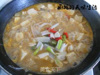 石锅酱汤的做法步骤：12