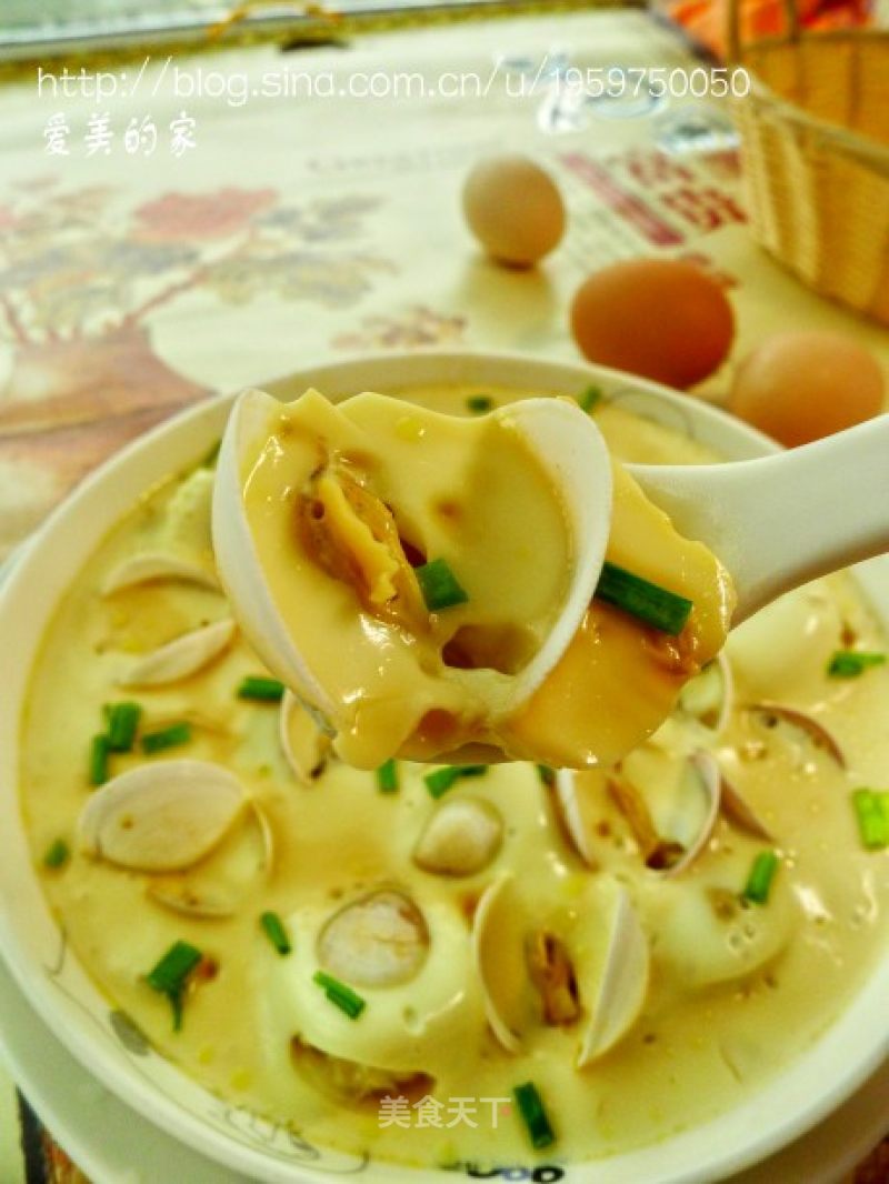 粤菜---蛤蜊炖蛋的做法